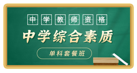 中学教师资格-综合素质-无忧通关班（单科）