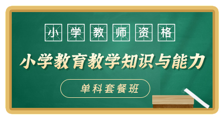 小学教师资格-教育教学知识与能力-无忧通关班（单科）